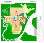 Ввиду большого объема предлагаем скачать "Схема функционального зонирования и градостроительных ограничений территории п. Алябьевский" в архиве